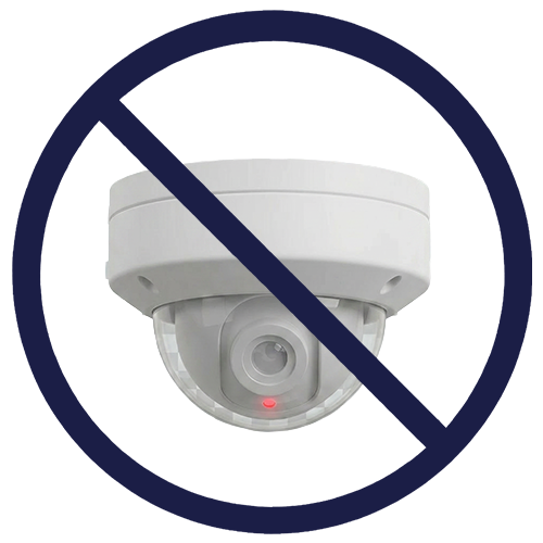 No Cameras
