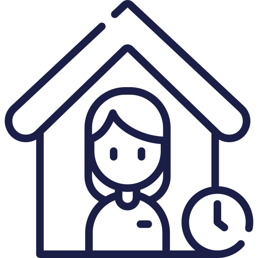 Woman Home Icon